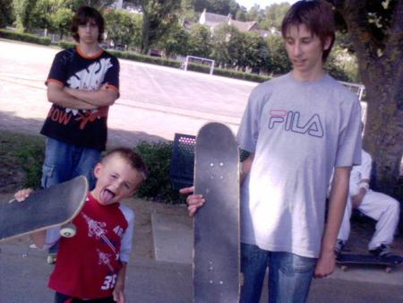 le petit skateur