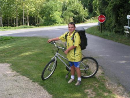 loic et son velo